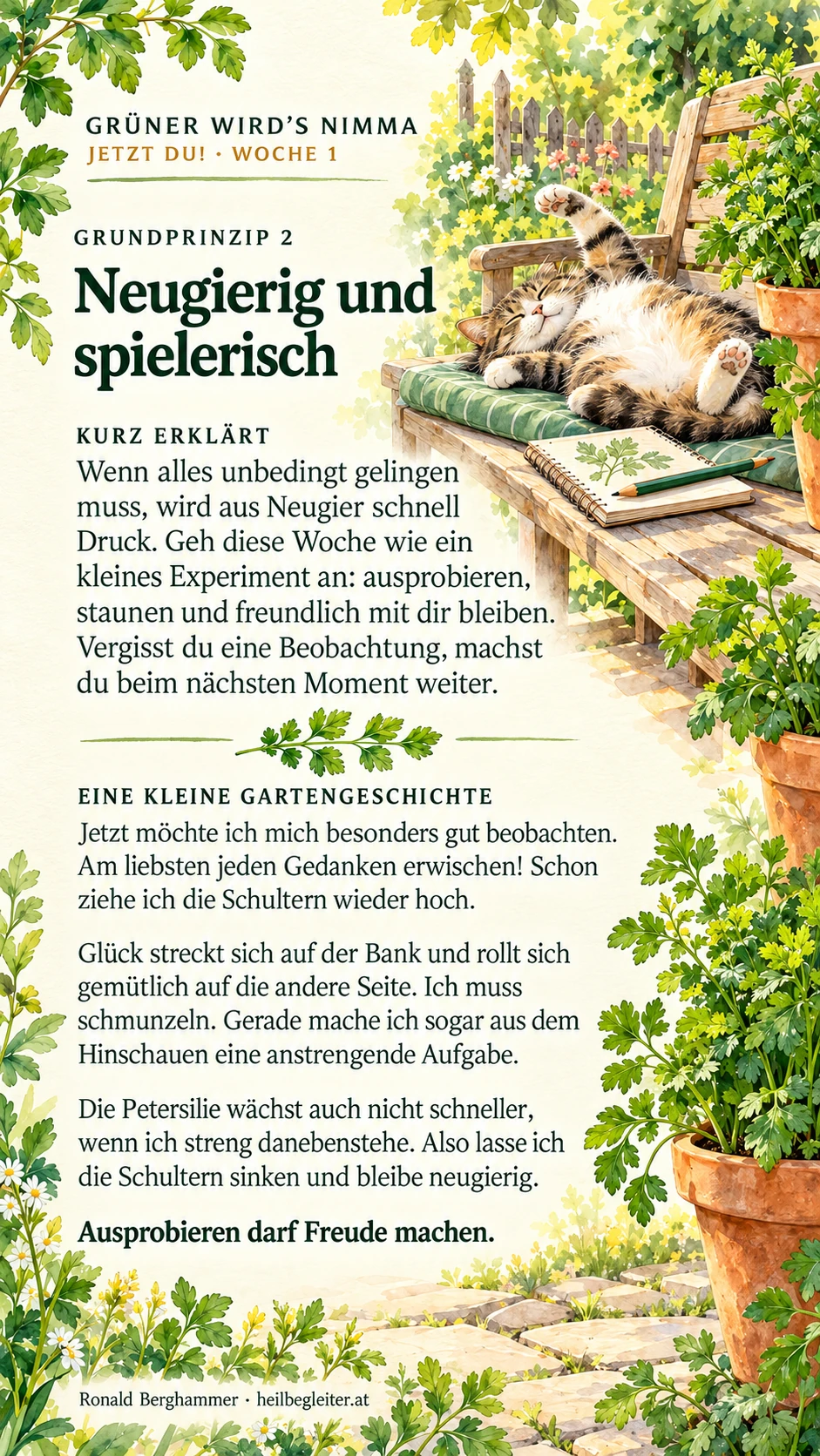 Jetzt du! Woche 1, Bild 2: Was trägst du in dir?
