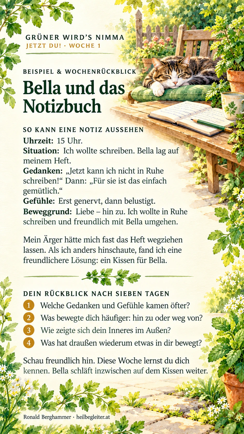 Jetzt du! Woche 1, Bild 5: Was trägst du in dir?